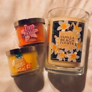 Bath & Body Works Summer Candle Bundle